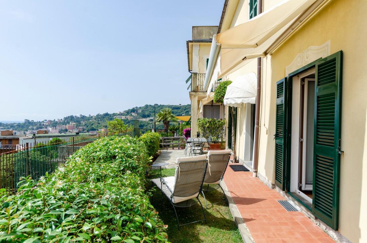 Joivy Inviting Flat With Garden And Sea View In Rapallo Exterior photo