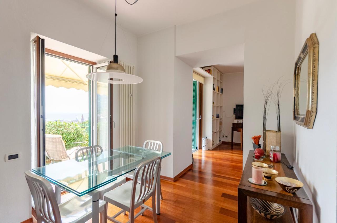 Joivy Inviting Flat With Garden And Sea View In Rapallo Exterior photo